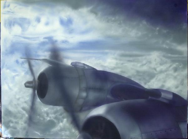 DC-6 Eye of a Hurricane
